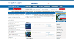 Desktop Screenshot of klikdofirme.com